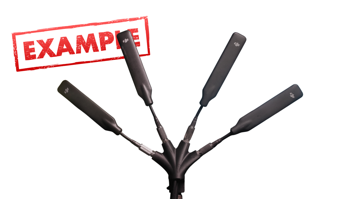 DJI Transmission High bright Monitor // Antenna Upgrade // Quick Release