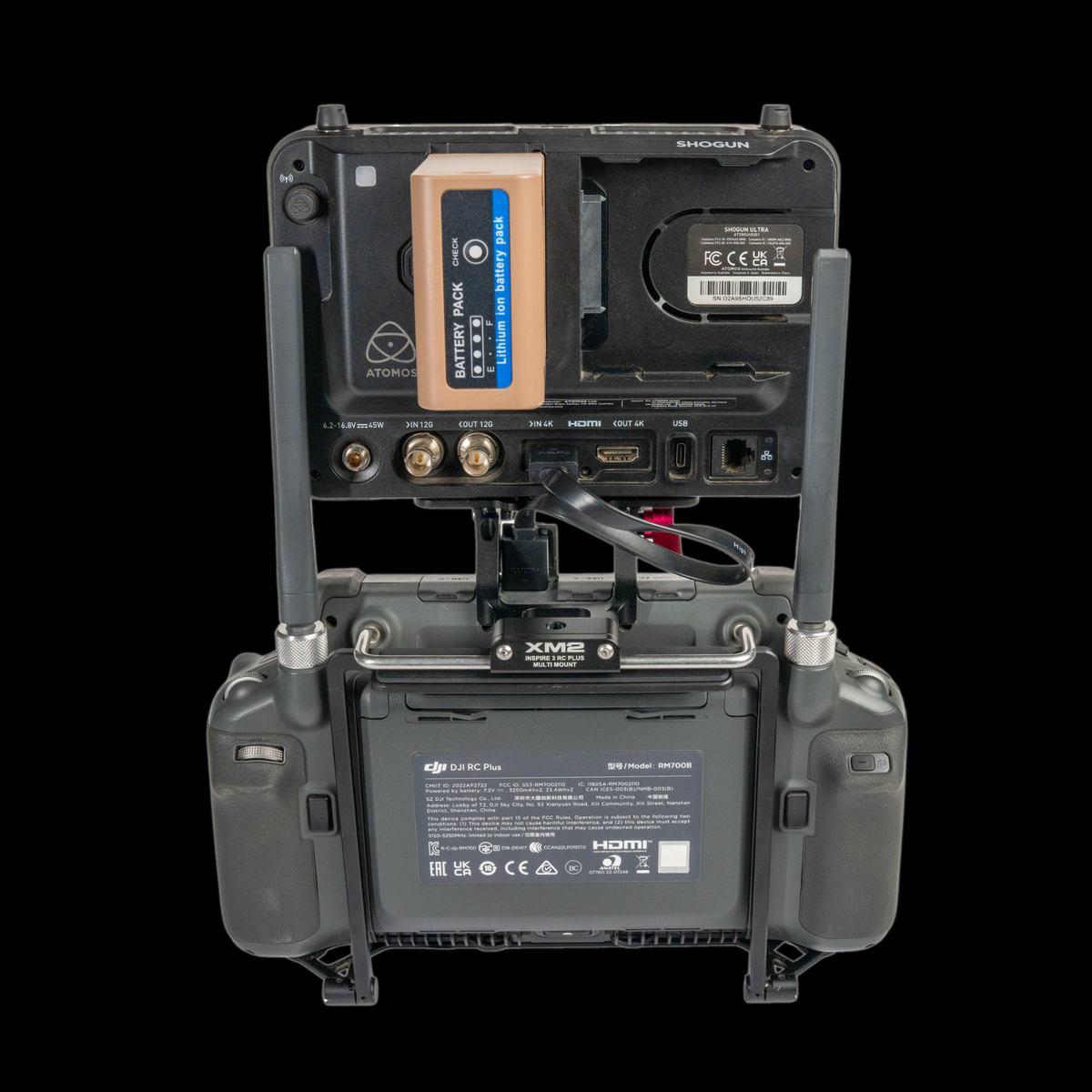 DJI Inspire 3 RC Plus Multi Mount | XM2 Store