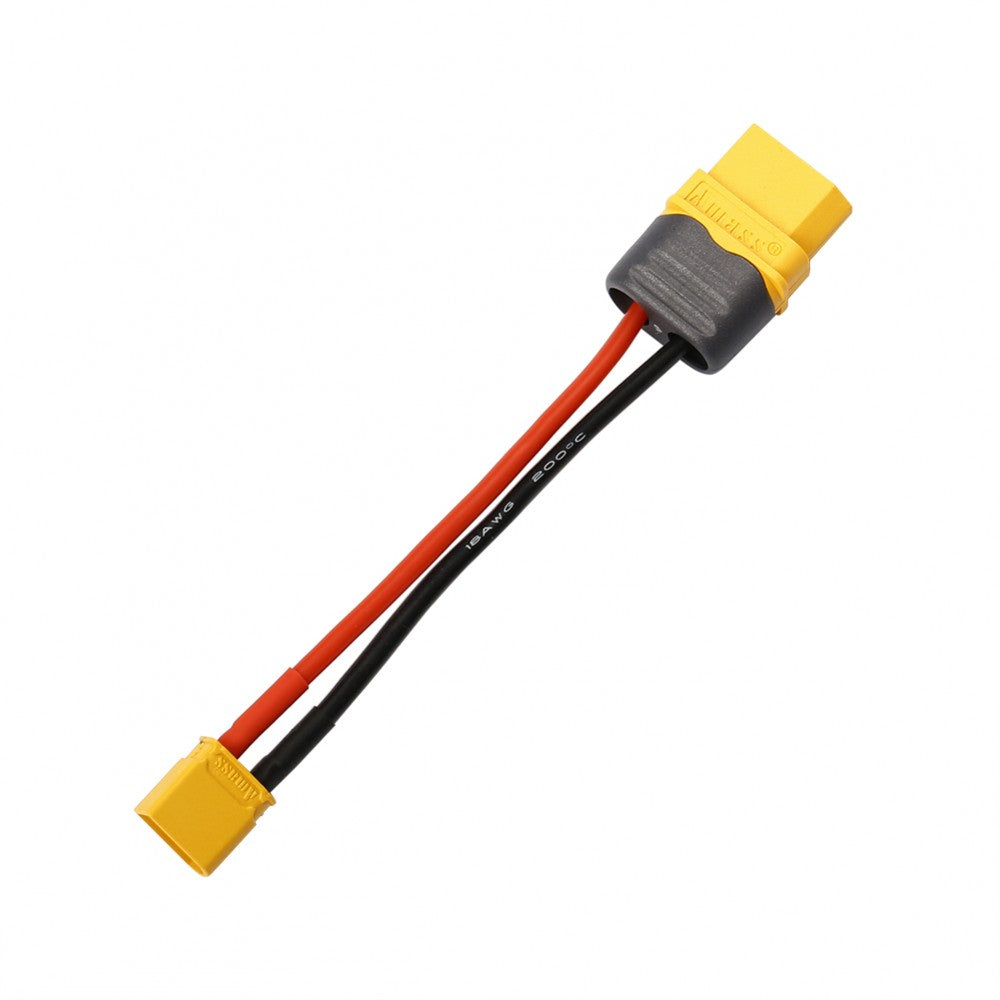 FPV Cable | XT30 Male to XT60 Female Adapter Cable | LiPo Battery Cable | 10cm